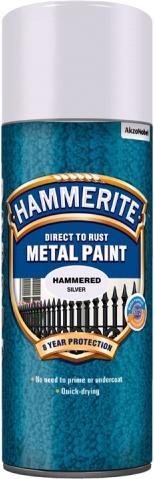 Actual product image Hammerite Spray Paint Ham.Smooth Colour 400ml (400 ml)