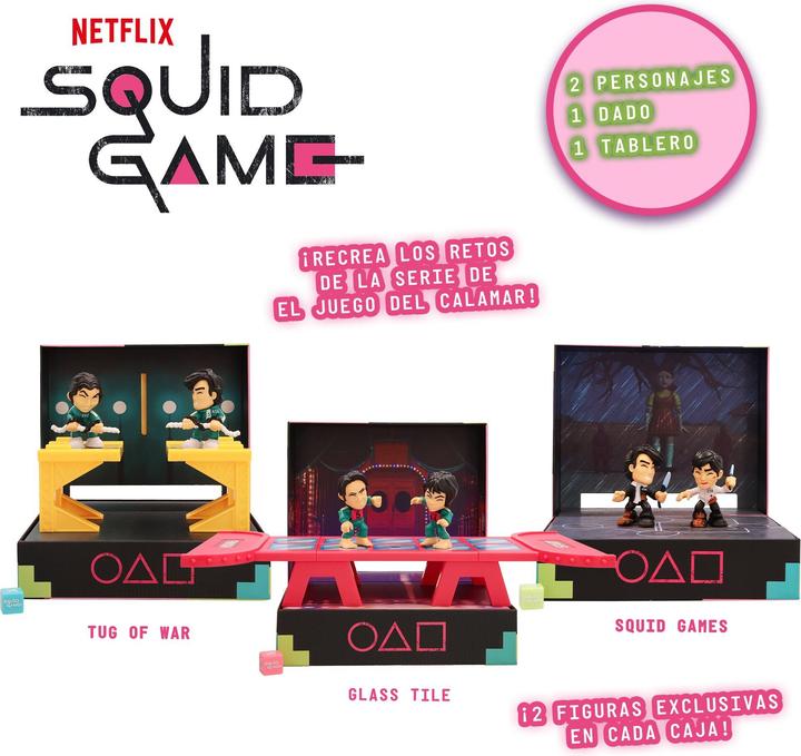 Immagine prodotto Squid Game Piastrella di vetro Challenge (70112) (Inglese)