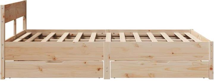 Actual product image VidaXL Bed without mattress (120 x 200 cm)