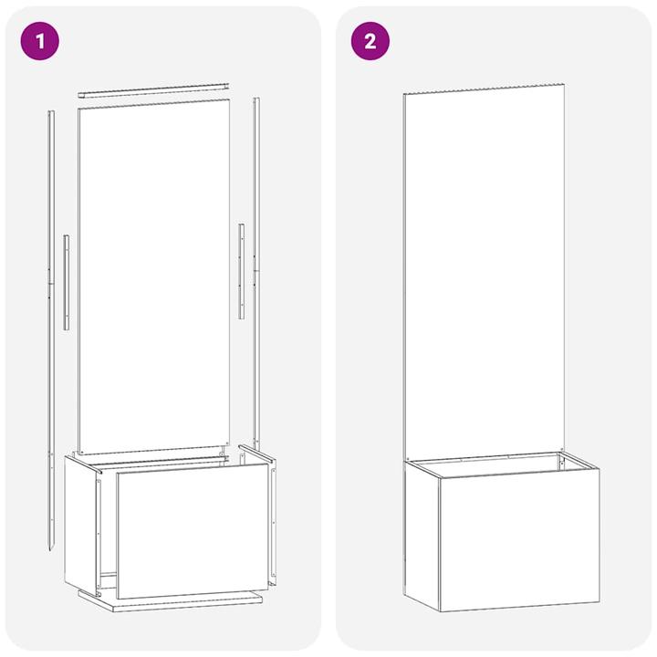 Immagine prodotto vidaXL Arte da parete per esterni (50 cm)