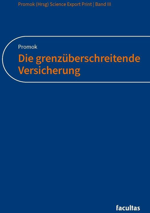 Produktbild Die grenzüberschreitende Versicherung