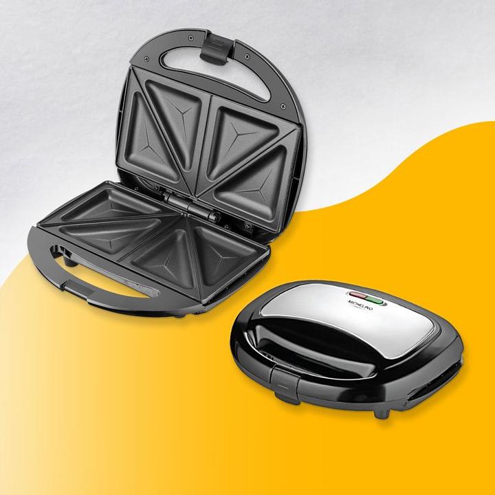 Produktbild Michelino Sandwichtoaster Sandwichmaker Toastgrill Kontaktgrill Paninipresse