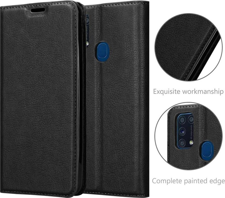 Actual product image Cadorabo Book Invisible Magnet Cover (Samsung Galaxy M31)