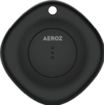 Image du produit Aeroz TAG-1000 Black (1-pack) Key finder for use with iPhone - Works with Apple Find My app