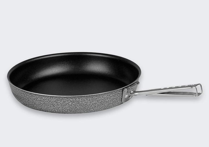 Trangia Frying pan 22cm Non-Stick folding handle (22 cm, Frying pan, Aluminium)