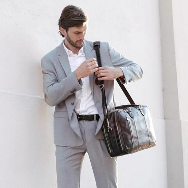 Produktbild Time Resistance Valigetta in Pelle (15")