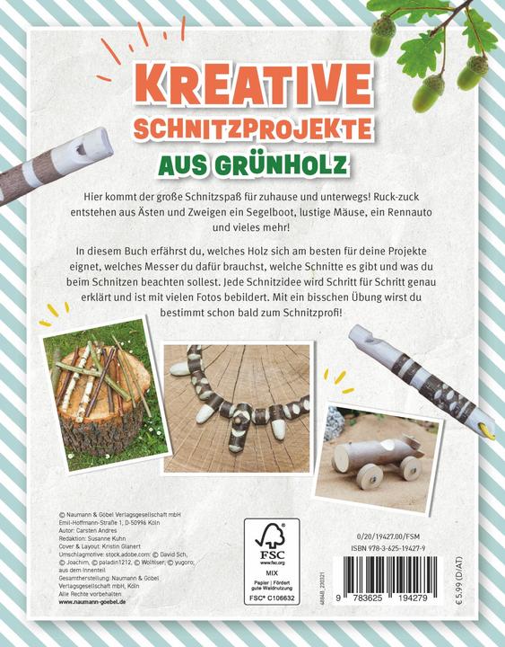 Produktbild Tolle Schnitzereien - Neue Projekte Step by Step (Deutsch, 2023)