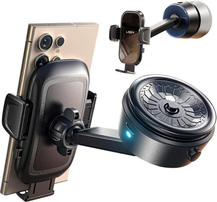 Actual product image Lisen Car Holder A680 Black