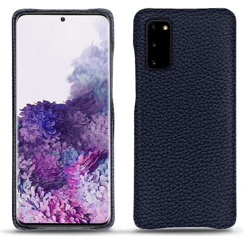 Noreve Lederschutzhülle (Samsung Galaxy S20), Smartphone Hülle, Violett