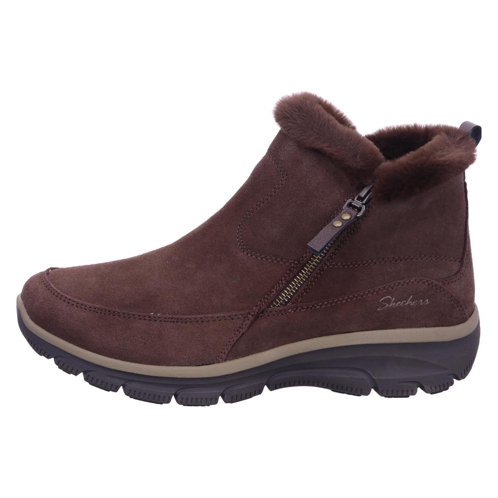 Skechers, Damen, Boots + Stiefel, Easy Going - Cool Zip!, Braun, Braun, (36)