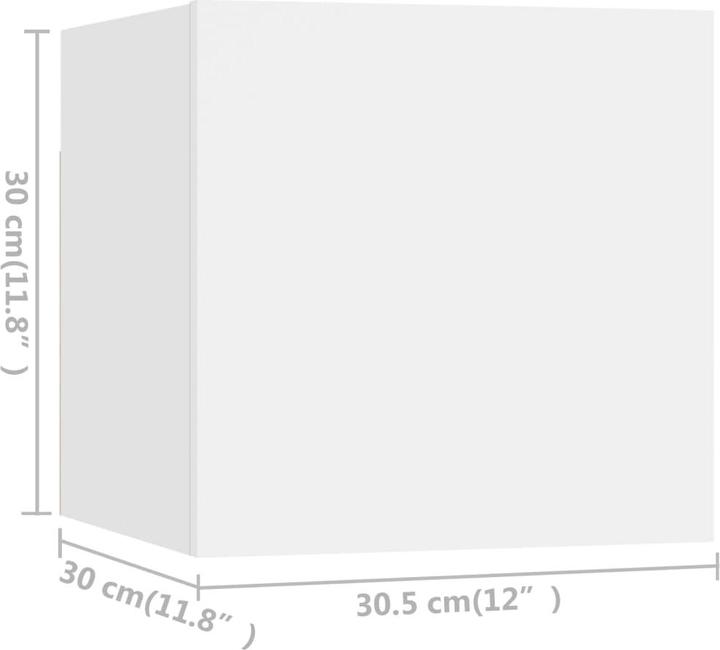 Image du produit vidaXL Meuble TV (30 x 80 x 30 cm)