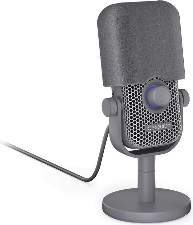 Endorfy Solum Voice S Alt Gray (dunkelgrau, USB-C, RGB-Beleuchtung)