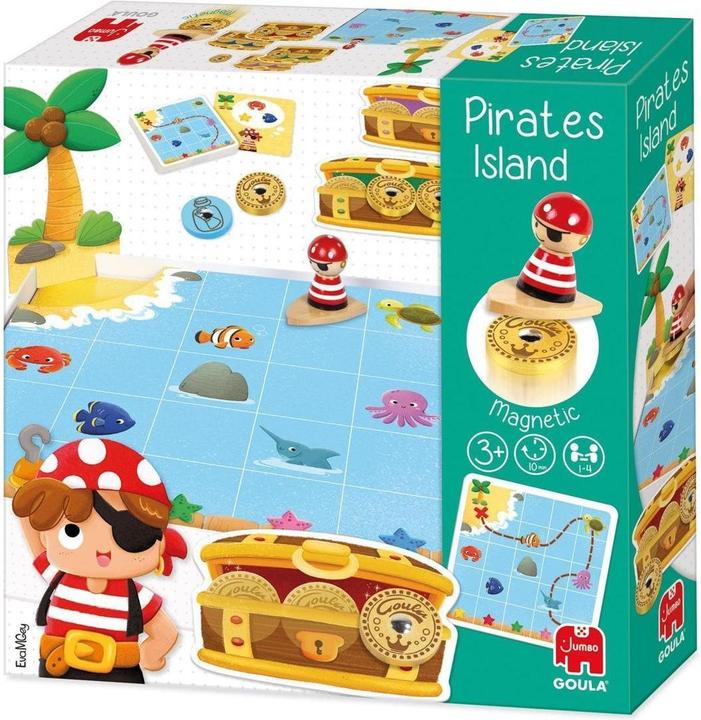 Actual product image Goula Pirate Island (English, 1 - 4 Players)
