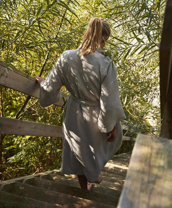 Produktbild HAY Waffle Bathrobe Grey (One Size)