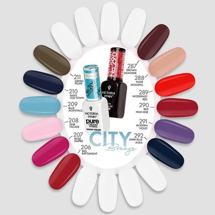 Image du produit Visconti Di Modrone VICTORIA VYNN Hybride pur et crémeux 207 Rose Empire (207 Rose Empire, Vernis à ongles effet gel)