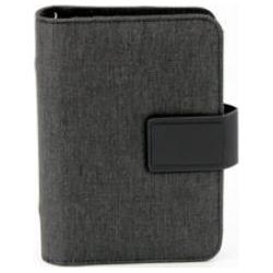 Bind, Kalender, RPET-Terminplaner, ohne Kalender, A6, anthrazit (A6)