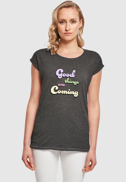 Actual product image Merchcode Ladies Good Things Extended Shoulder Tee - 112623 (XXL)
