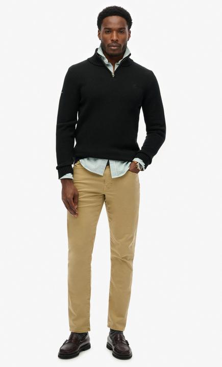 Produktbild Superdry Pullover mit Stehkragen aus Strick und Baumwolle (XL)