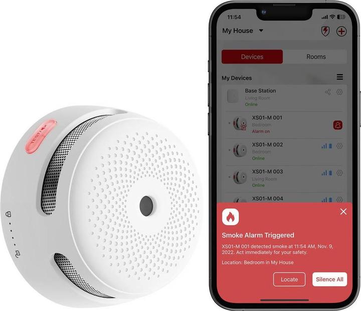 Actual product image X-Sense XS01-M Link+ Pro