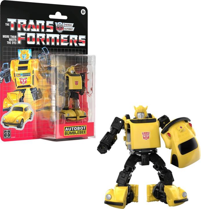 Actual product image Hasbro The Transformers Retro G1 Action Figure Autobot Bumblebee 12 cm