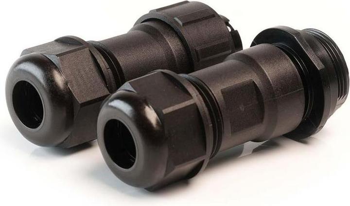 Produktbild RS PRO 2 WAY INLINE SOCKET AND PLUG 10A IP68