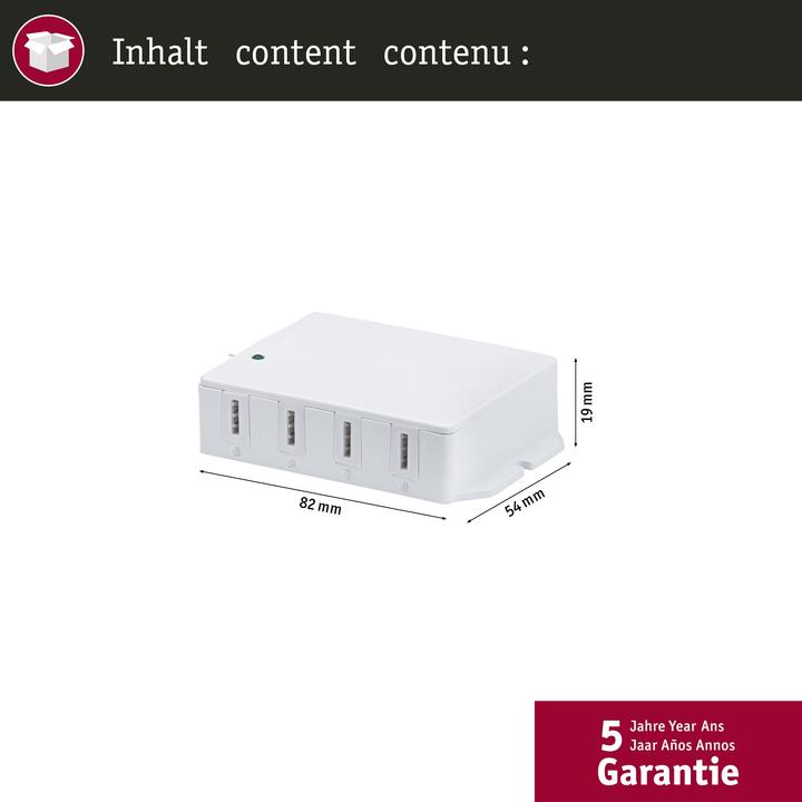 Image du produit Paulmann Clever Connect Boîtier de connexion Zigbee