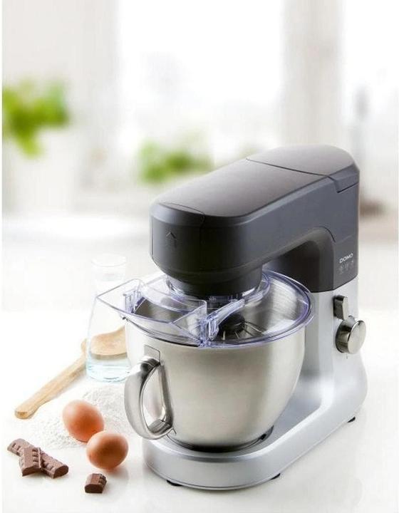Produktbild Domo Küchenmaschine Komplettset 4,5 Liter Schale DO9182KR Profi-Knetmaschine (1000 W)