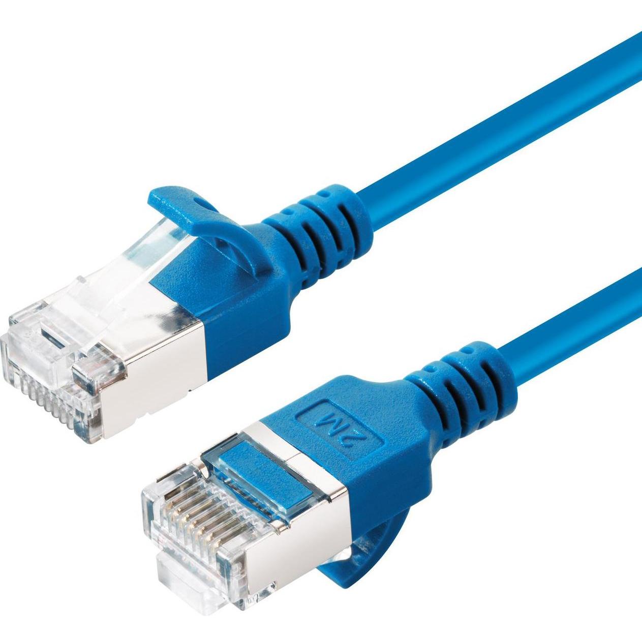 MicroConnect CAT6A U-FTP Slim, LSZH, 5m (U/FTP, CAT6a, 5 m), Netzwerkkabel