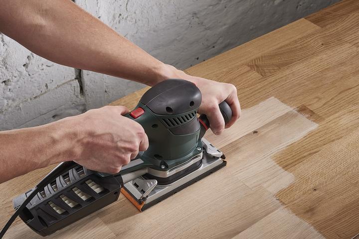 Actual product image wolfcraft 1 sanding strip set 50 pcs. 115x280mm (120, 40, 80)