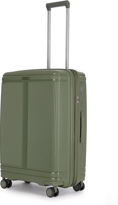 Actual product image Stratic Straw T 4-wheel trolley M 67 cm with expansion fold (70 l)