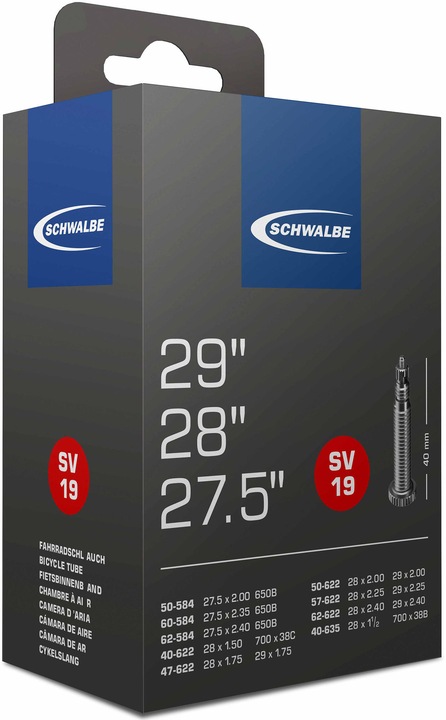 Image du produit Schwalbe Sv19 (Presta (SV), 27.5", 28", 29", 40 mm)