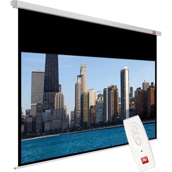 Avtek Video Electric 200 - Leinwand - Deckenmontage, geeignet für Wandmontage - motori (4:3), Leinwand, Weiss