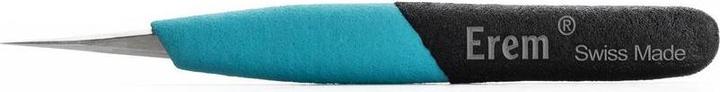 Weller Erem ESD-sichere Pinzette mit spitz zulaufenden Spitzen, Präzisionspinzette, Edelstahl, 120mm