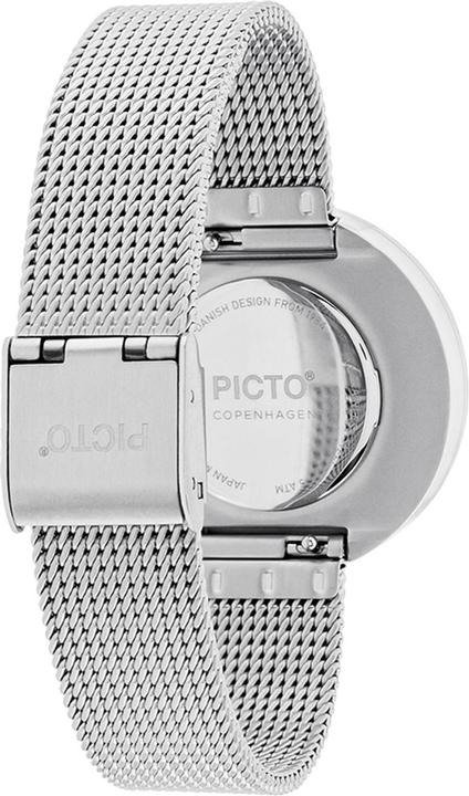 Produktbild Picto 34093-0814S Midnight Blue Unisex 34mm 5ATM (Analoguhr)