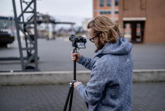 Image du produit Fotopro X Aircross 3 Carbon Tripod Oranje (Carbone)