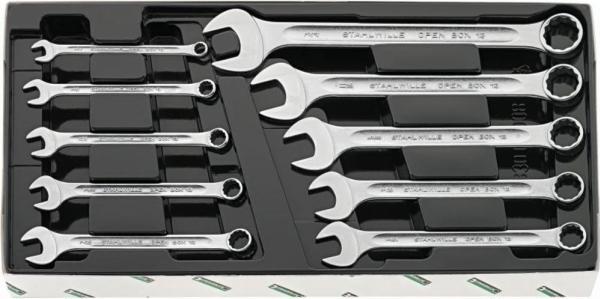 Stahlwille Ringmaulschlüsselsatz (1/4", 5/16", 11/32", 3/8", 7/16", 1/2", 9/16", 5/8", 11/16", 3/4")