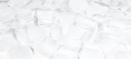 Productafbeelding Partydeco Strooidecoratie 500 stuks, Wit (500 Pcs.)