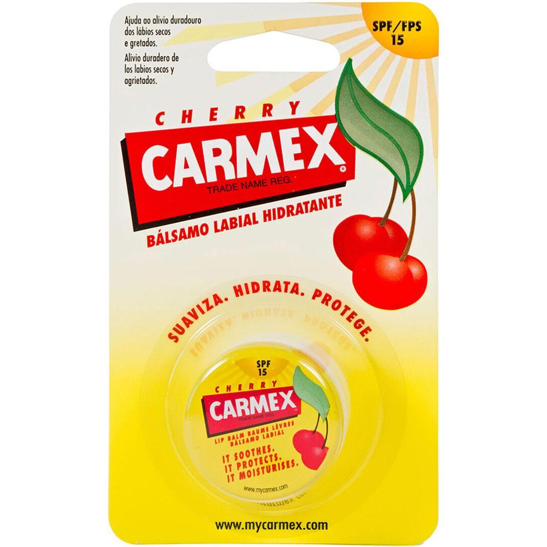 Carmex, Cura delle labbra, Balsamo labbra alla ciliegia SPF 15 - 75 g (Balsamo per le labbra)