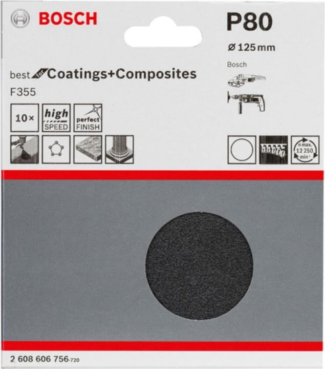 Produktbild Bosch Professional Zubehör PRO F355 Schleifblatt (80)