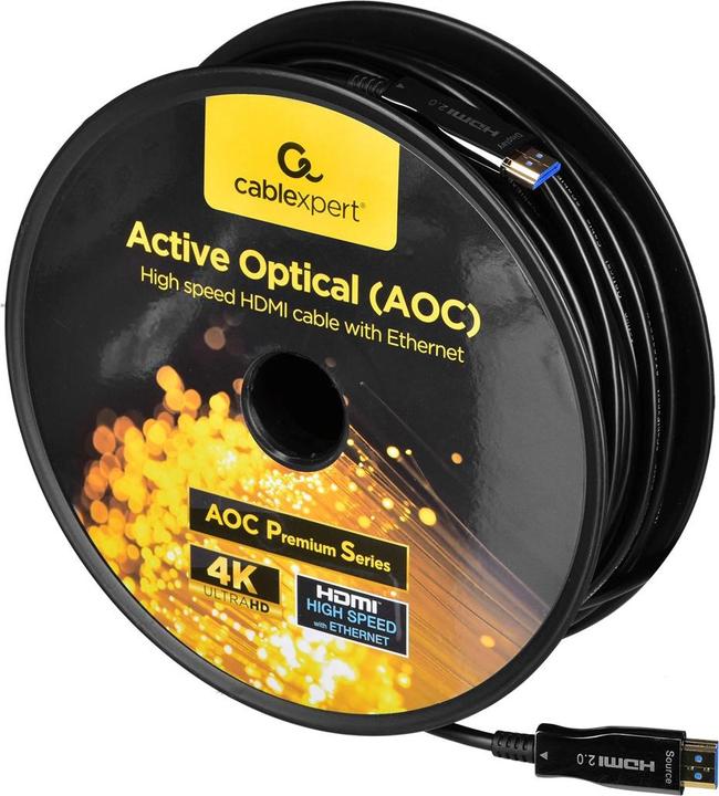 Image du produit Gembird Câble HDMi optique actif 50m (50 m)