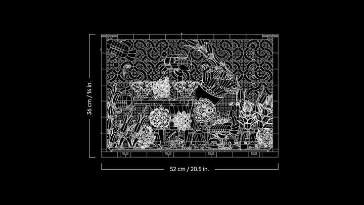 Produktbild LEGO Tropisches Aquarium (10366, LEGO Icons)