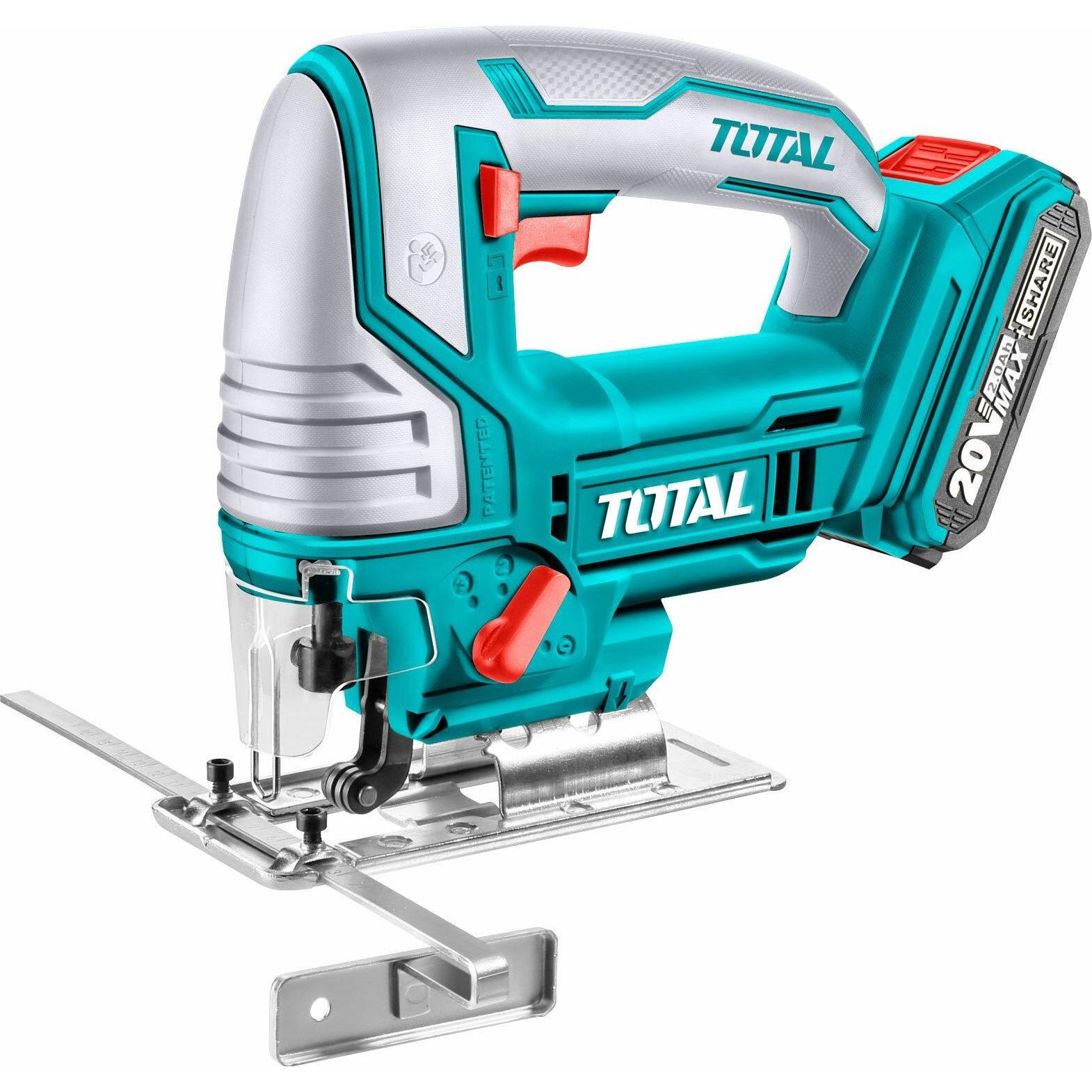 Total, Säbelsäge, Reitsäge, 20V Li-Ion, 2000mAh - ohne Akku und Ladegerät