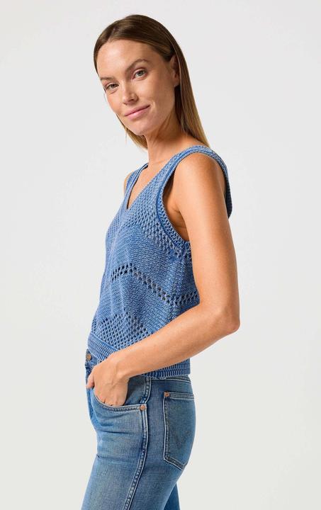 Actual product image Wrangler Top Sweater Tank (S)