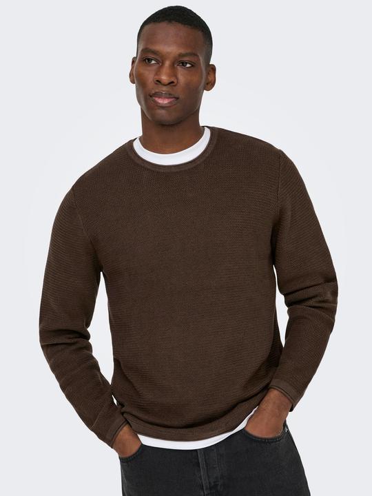 Actual product image Only & Sons Onseric Reg 12 Struc Crew Knit Noos (M)