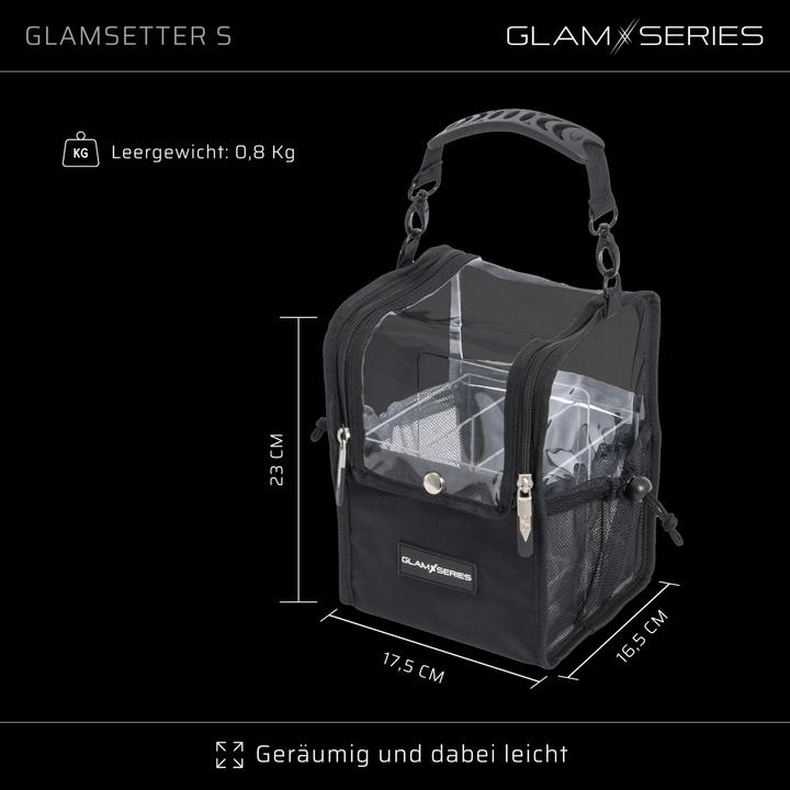 Produktbild Wiltec GlamSetter S 175x165x230mm Polyester Vinyl Tasche Make-up Tasche