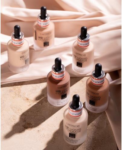 Actual product image Catrice HD Liquid Coverage Foundation (040 Warm beige)