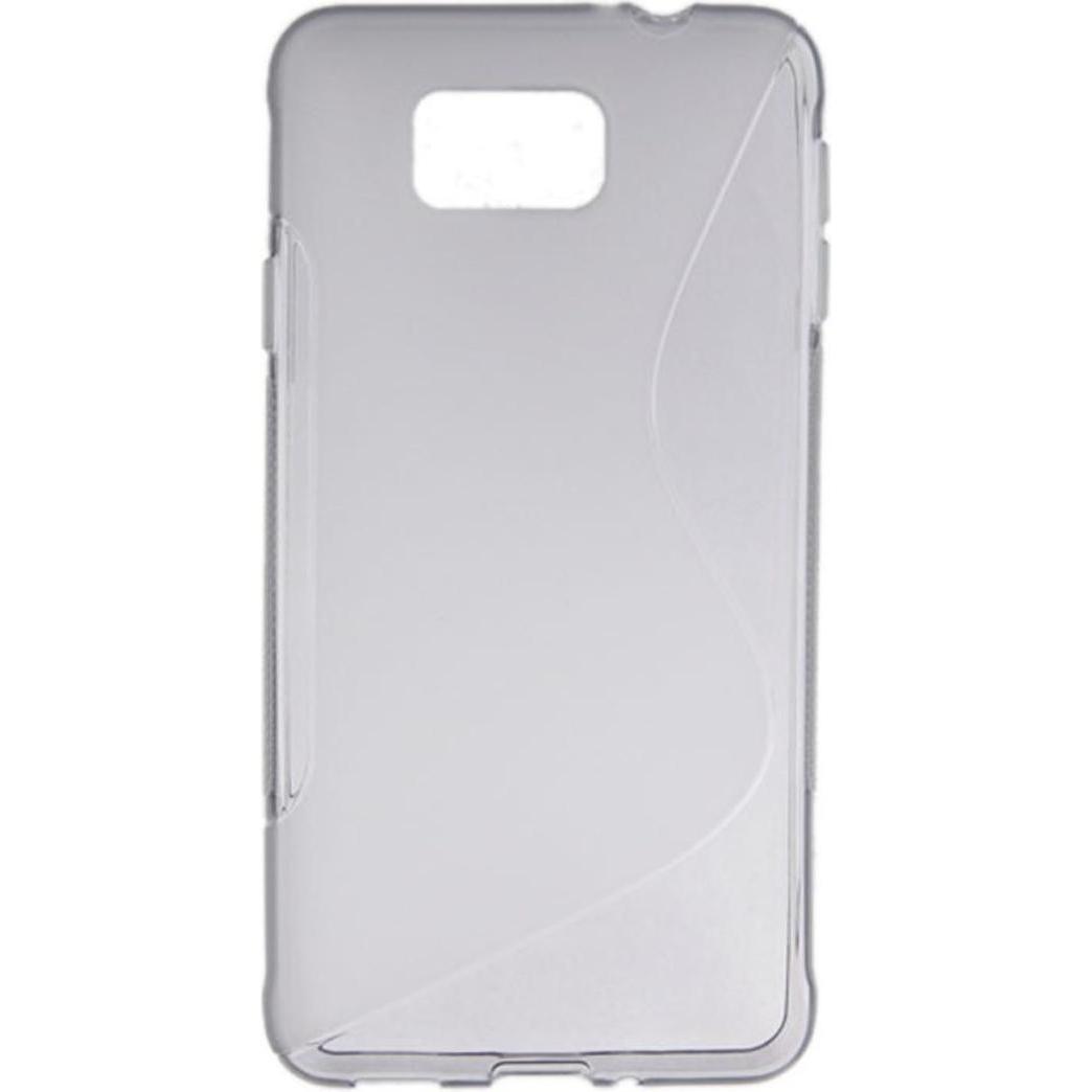 Thumbnail - König Design Handyhülle TPU Schutzhülle für Samsung Galaxy Alpha G850F Grau (Samsung Galaxy Alpha), Smartphone Hülle, Gr...