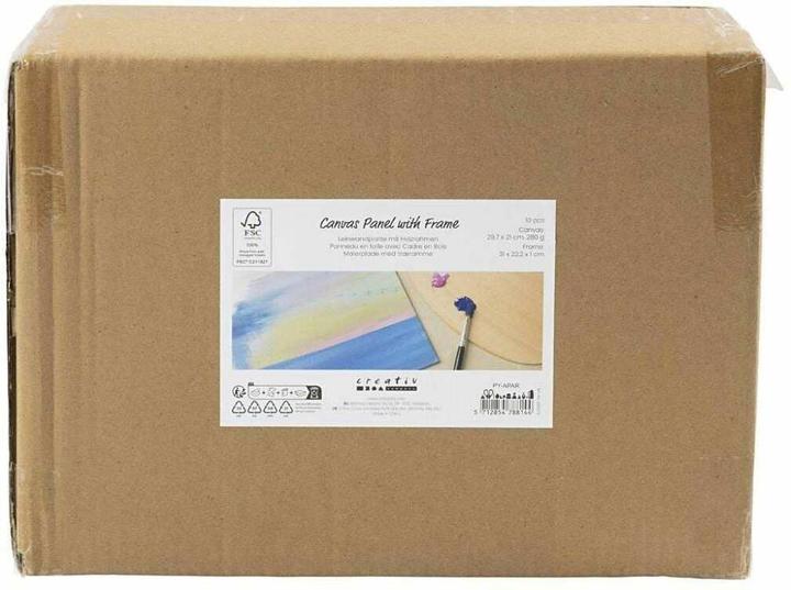 Immagine prodotto Creativ Company Canvas panel with frame (21 x 32 cm)