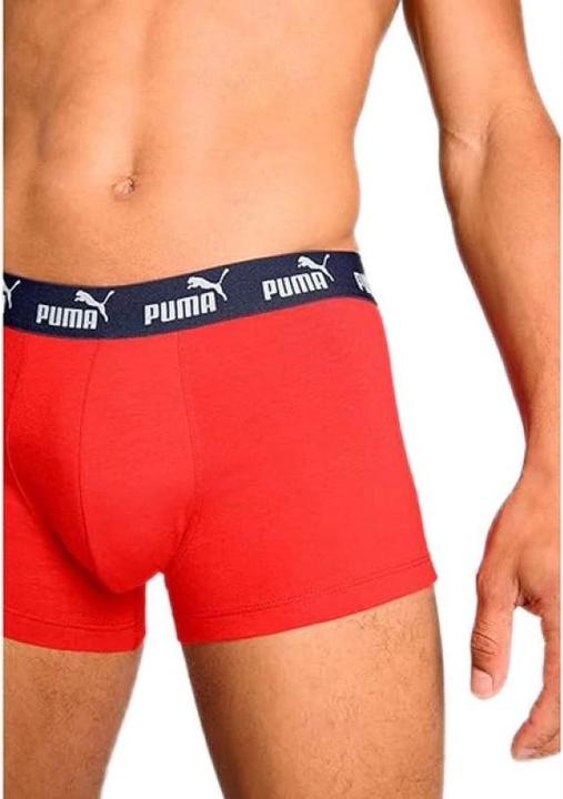 Produktbild Puma Elements Men Basic Boxers 2p Red (XL, 2er Pack)