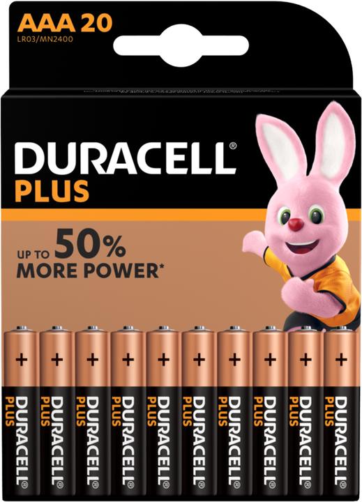 Duracell Plus (20 pcs., AAA)